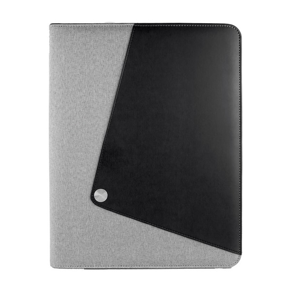 M 6020, CARPETA HAEDI. Carpeta con block de raya tamaño A4 con 20 hojas. elástico para Bolígrafo. compartimento para smartphone. tablet y tarjetas. No incluye Bolígrafo.