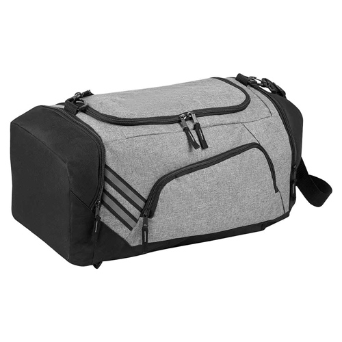 SIN 311, MALETA-MOCHILA VINCI. Maleta-mochila con bolsa principal, bolsa frontal con cierre, tiras reflejantes, bolsa lateral con cierre y zapatera. Incluye tirantes acojinados, correa ajustable y compartimento trasero para esconder tirantes.